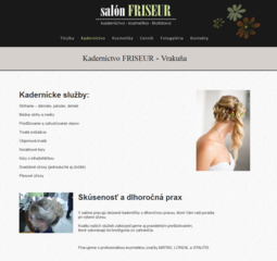 Fotogaléria salón Friseur