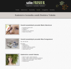 Fotogaléria salón Friseur