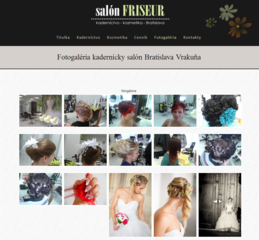 Fotogaléria salón Friseur